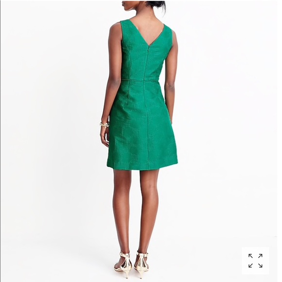 Flattering Jacquard dress by J. Crew - Picture 2 of 4